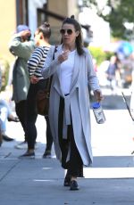 EVANGELINE LILLY Out and About in Hollywood 04/19/2018