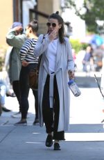 EVANGELINE LILLY Out and About in Hollywood 04/19/2018