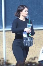 EVE HEWSON Out for Coffee in Los Angeles 04/06/2018