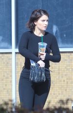 EVE HEWSON Out for Coffee in Los Angeles 04/06/2018