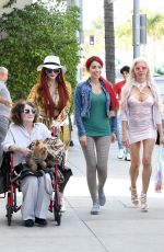 FARRAH ABRAHAM Out for Lunch at E Baldi in Los Angeles 04/04/2018
