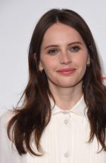 FELICITY JONES at Focus Features Presentation at Cinemacon in Las Vegas 04/25/2018