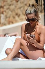 FERNE MCCANN in Bikini on Vacation in Marbella 04/12/2018