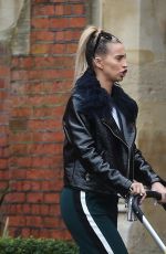 FERNE MCCANN Out and About in Essex 04/02/2018