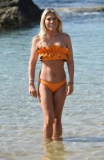 FRANKIE ESSEX in Bikini at a Beach in Turkey 04/22/2018