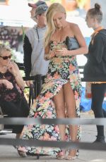 GABRIELLE BARTLETT at a Football Game in Melbourne 04/15/2018