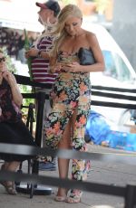 GABRIELLE BARTLETT at a Football Game in Melbourne 04/15/2018