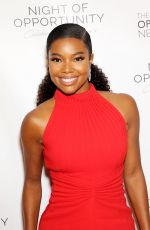 GABRIELLE UNION at Night of Opportunity Gala in New York 04/09/2018