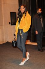 GABRIELLE UNION Leaves Her Hotel in New York 04/07/2018
