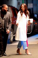 GABRIELLE UNION Out and About in New York 04/08/2018