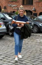 GEMMA ATINSON Leaves Key 103 Radio in Manchester 04/26/2018