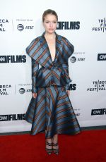 GENEVIEVE ANGELSON at Love, Gilda Premiere at Tribeca Film Festival in New York 04/18/2018