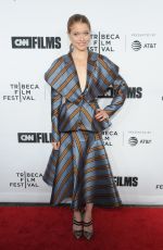 GENEVIEVE ANGELSON at Love, Gilda Premiere at Tribeca Film Festival in New York 04/18/2018