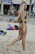 GEORGIA COLE in Bikini at a Beach in Spain 04/17/2018