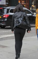 GEORGIA MAY FOOTE at a Hair Salon in London 04/13/2018