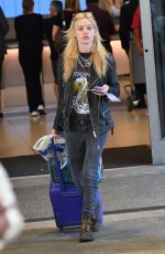 GEORGIA MAY JAGGER at LAX Airport in Los Angeles 04/23/2018