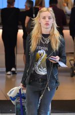 GEORGIA MAY JAGGER at LAX Airport in Los Angeles 04/23/2018