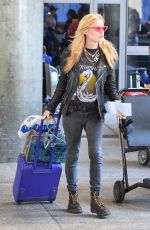 GEORGIA MAY JAGGER at LAX Airport in Los Angeles 04/23/2018