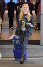 GEORGIA MAY JAGGER at LAX Airport in Los Angeles 04/23/2018