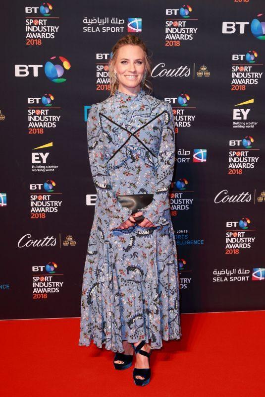 GEORGIE AINSLIE at BT Sport Industry Awards in London 04/26/2018