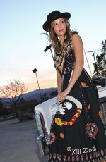 GEORGIE FLORES at Dior Sauvage Party in Pioneertown 04/12/2018