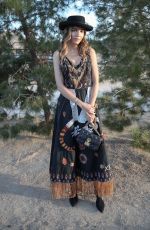 GEORGIE FLORES at Dior Sauvage Party in Pioneertown 04/12/2018