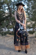 GEORGIE FLORES at Dior Sauvage Party in Pioneertown 04/12/2018