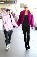 GIGI GORGEOUS at LAX Airport in Los Angeles 04/11/2018