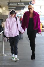 GIGI GORGEOUS at LAX Airport in Los Angeles 04/11/2018