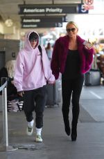 GIGI GORGEOUS at LAX Airport in Los Angeles 04/11/2018