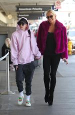 GIGI GORGEOUS at LAX Airport in Los Angeles 04/11/2018