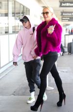 GIGI GORGEOUS at LAX Airport in Los Angeles 04/11/2018