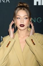 GIGI HADID at Being Serena. Her Story. Her Words Premiere in New York 04/25/2018