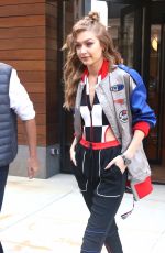 GIGI HADID Heading to a Macy