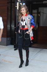 GIGI HADID Heading to a Macy