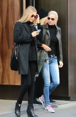 GIGI HADID Leaves Trump Soho Hotel in New York 04/04/2018