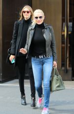 GIGI HADID Leaves Trump Soho Hotel in New York 04/04/2018