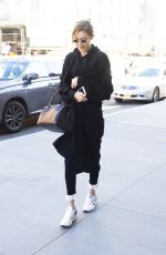 GIGI HADID Out and About in New York 04/22/2018