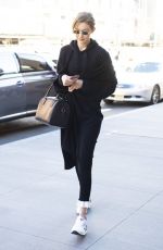 GIGI HADID Out and About in New York 04/22/2018