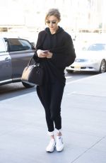GIGI HADID Out and About in New York 04/22/2018