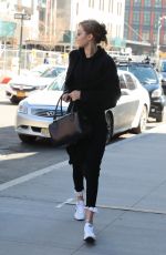 GIGI HADID Out and About in New York 04/22/2018