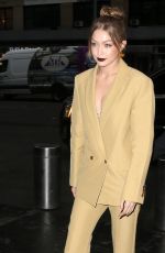 GIGI HADID Out in New York 04/25/2018