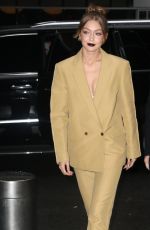 GIGI HADID Out in New York 04/25/2018