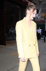 GIGI HADID Out in New York 04/25/2018