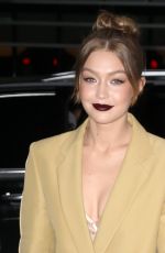 GIGI HADID Out in New York 04/25/2018