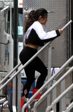 GINA RODRIGUEZ on the Set of Someone Great in New York 04/16/2018