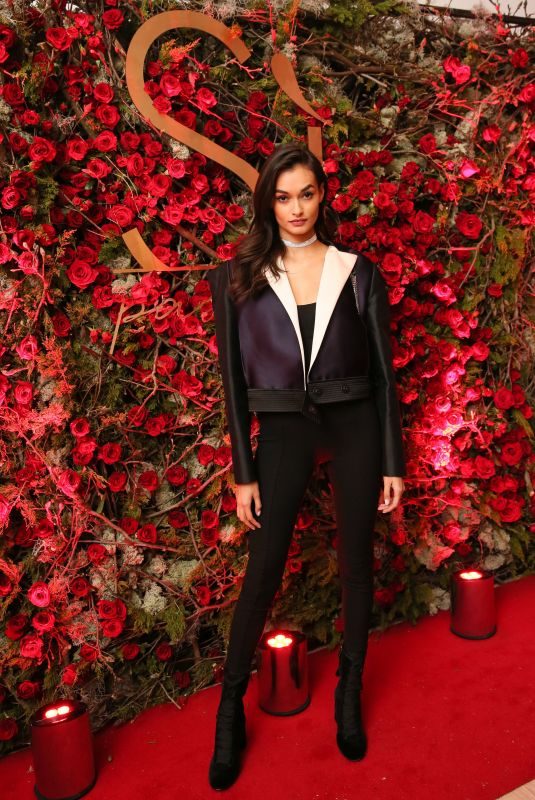 GIZELE OLIVEIRA at Giorgio Armani Si Passione Fragrance & Vogue Launch in New York 04/05/2018