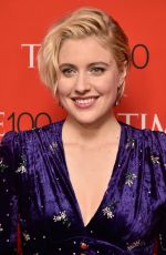 GRETA GERWIG at Time 100 Most Influential People 2018 Gala in New York 04/24/2018