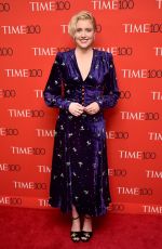 GRETA GERWIG at Time 100 Most Influential People 2018 Gala in New York 04/24/2018