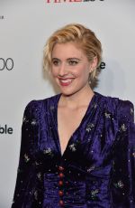 GRETA GERWIG at Time 100 Most Influential People 2018 Gala in New York 04/24/2018
